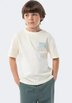 TEX Lasten t-paita autot I276709 - YELLOW 2 - 1