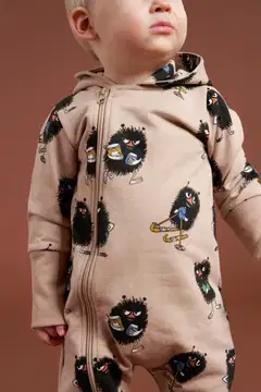 Muumi vauvojen haalari Hillopurkki 593399 - beige - 3