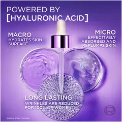 L'Oréal Paris Revitalift Filler 1,5% puhdasta hyaluronihappoa sisältävä seerumi ryppyjä vastaan 30ml - 3