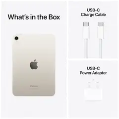 Apple iPad mini (2024) WiFi 256GB Tähtivalkea - 8
