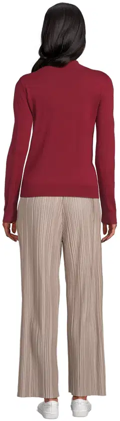 London Fog naisten merinopoolo 213L263603 - wine red - 3