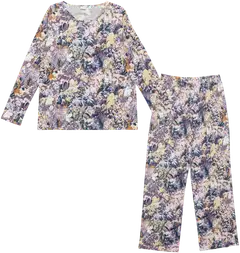 Moomin by Martinex naisten pyjama Hilla Lehtevä 589261 - Lila - 1