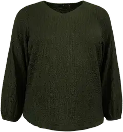 House naisten tekstuuripintainen pusero 228HP30614, D-mitoitus - D.green - 1