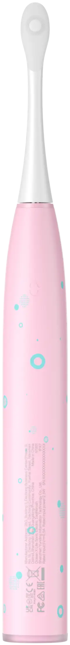 Oclean sähköhammasharja X Kids pinkki C01000775 - 4