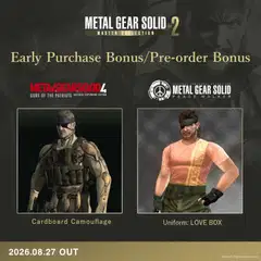 Konami NSW Metal Gear Solid Master Collection Vol. 2 Day1 versio - 14