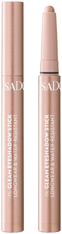 IsaDora The Gleam Eyeshadow Stick Longwear & Water-Resistant Luomiväripuikko 52 Mauve Brown 1 g - Rose Beige - 1
