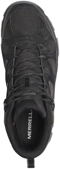 Merrell miesten vedenpitävä pitopohjakenkä Thermo Snow Grip Mid Waterproof - BLACK - 6