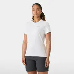 Helly Hansen naisten aurinkosuojattu T-paita W HH Lifa Active Solen 49305 - WHITE - 3