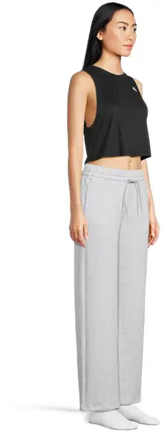 adidas naisten wide leg -joggersit JI6050 - Grey - 4