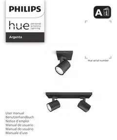 Philips Hue Argenta -kohdevalaisin 4.2W 2000-6500K 400LM valkoinen - 3