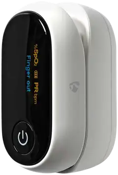 Nedis SmartLife Pulssioksimetri  Bluetooth  OLED-näyttö  Auditiivinen hälytys / Happikyllästeisyys (SpO2) / Korkean tarkkuuden anturi / Liikkumisen estävät häiriöt - 2