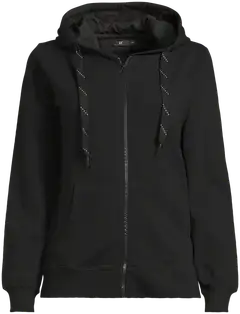 House naisten hupparitakki Terry basic - MUSTA - 2