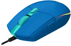 Logitech pelihiiri Lightsync G203 sininen - 2