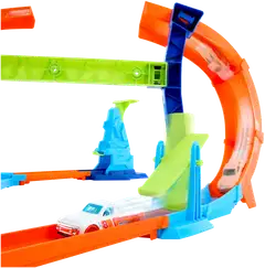 Hot Wheels Stunt Tracks Corkscrew Jump Champion - 3