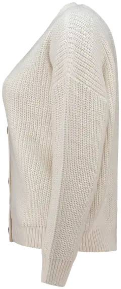 Hailys naisten villatakki Pi44pa - Cream - 2