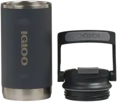 Igloo Flip'n'Sip 360 ml -termosmuki tummanharmaa - 3