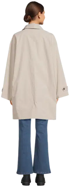 WKLY. naisten trenssitakki 225W102605 - Feather Gray - 2