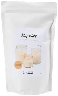 Soijavaha, Astiavalukynttilöille, kerma, 500g/ 1 pkt - 1