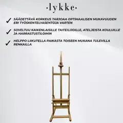 Lykke maalausteline pro 230x53x51 cm - 3
