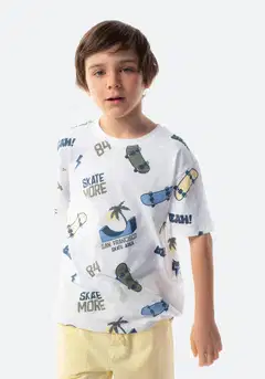 TEX lasten t-paita I276360 - WHITE 1 - 1