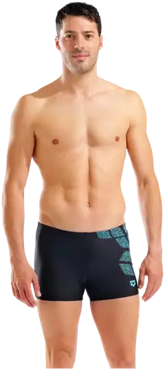 Arena Miesten Kikko uimaboxerit - Black-Water - 1