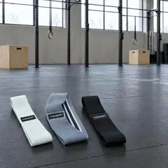 Angles90 A90 Hip Bands vastuskuminauhat, kangas, 3 kpl, valkoinen, harmaa ja musta - 5