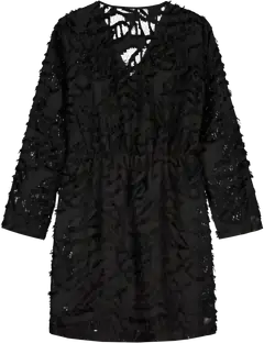 WKLY. naisten lyhyt juhlamekko 135724 - BLACK - 2