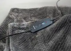 Beurer HD65 lämpöpeite, tumman harmaa - 3