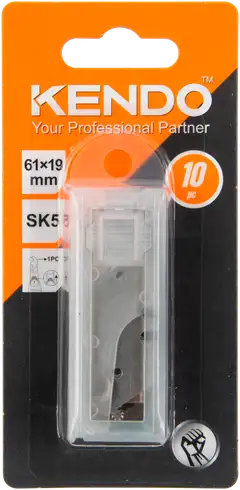 Kendo mattoveitsen varaterä koukku 10kpl - 1