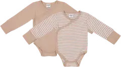 Ciraf vauvojen kietaisubody 250B252906 2-pack - 14-1209 tcx smoke gray - 1