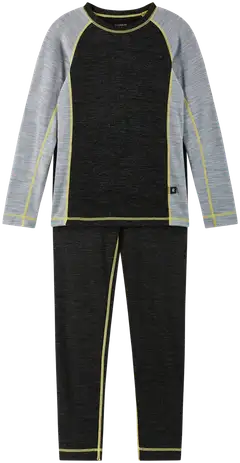 Reima lasten villa-aluskerrasto Taitoa - BLACK MELANGE - 1