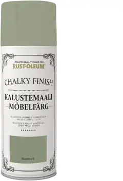 Rust-Oleum Chalky Finish 400ml kalustemaali spray harmaa - 1