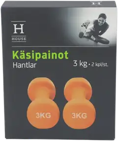 House käsipainot neopreeni 2 x 3kg - 1