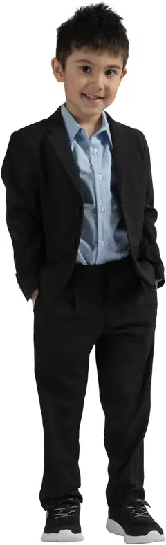 Ciraf lasten lyhythihainen kauluspaita 25pc261624 - Blue - 12