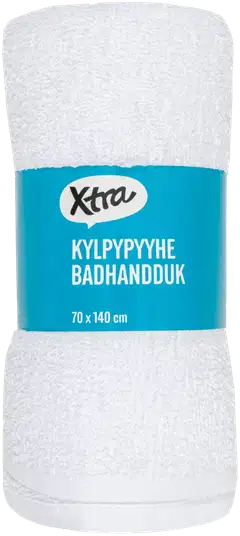 Xtra kylpypyyhe Anna 70x140 cm valkoinen - 3