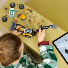 LEGO® City Great Vehicles 60480 Keltainen traktorikaivuri - 8