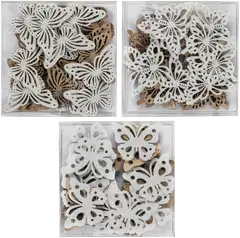 Pikkupuukoriste perhonen 24 kpl - 1