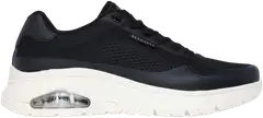 Skechers miesten vapaa-ajan lenkkari Uno Flex Black - BLACK - 2