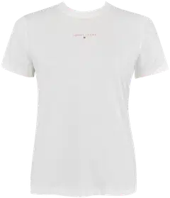 Tommy Hilfiger naisten t-paita DW0DW21964 - WHITE - 1