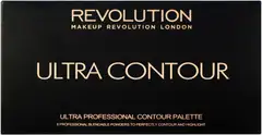 Makeup Revolution 8 Ultra Contour Palette korostus-ja varjostusväripaletti - 2