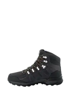 Jack Wolfskin miesten mid-vartinen ulkoilujalkine Refugio Texapore Mid - Pha/brly yel - 2