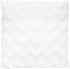 House sisustustyyny Zigzag 40x40 cm valkoinen - 1
