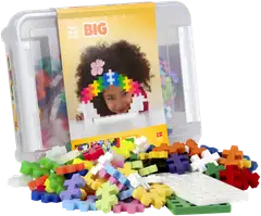 Plus-Plus BIG 200 palaa sekä säilytyslaatikko - 2