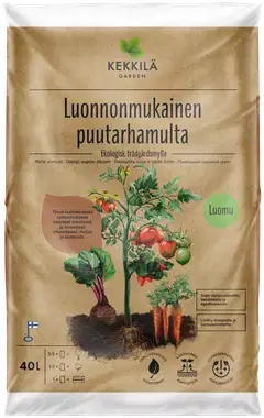 Kekkilä Luonnonmukainen puutarhamulta 40 l, lava 70 säkkiä - 2