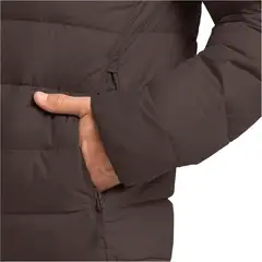 Jack Wolfskin miesten untuvatakki Ather Down Hoody - Peat - 9