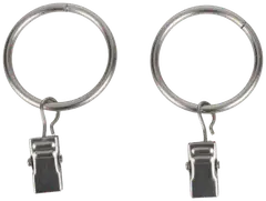 Ihanin verhorengas nipistimellä teräs 25/32mm 10kpl - 3