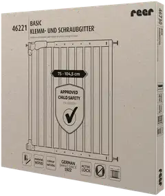 Reer turvaportti esteetön, puinen 75–104,5cm - 3