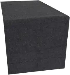 House kaitaliina Every day 45x150 cm tummanharmaa chambré - 1