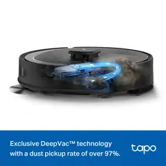 TP-Link Tapo Robottipölynimuri RV30 Max Plus ja telakka, musta - 4