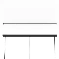 EGLO Riippuvalaisin 3-os  Venezuela 3x40W 93,5x23,5cm kulta/musta - 2